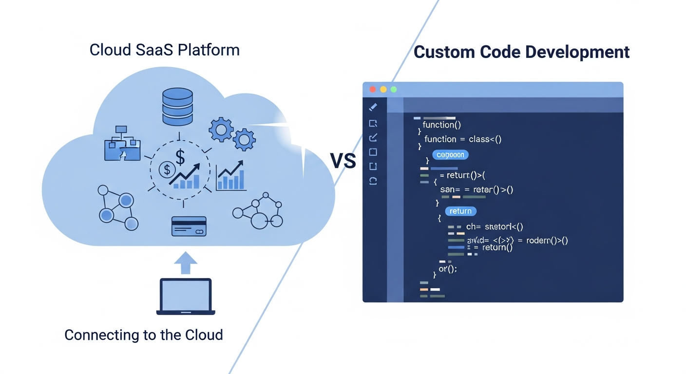 SaaS vs. egyedi fejlesztés: melyiket válaszd?